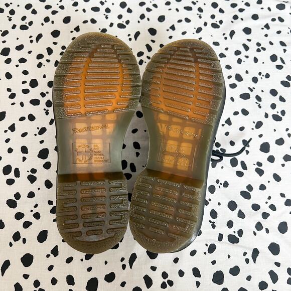 Dr Martens | 1461 Women’s Black Smooth Leather Lace Up Oxford Shoes 6 Like New - Picture 8 of 9